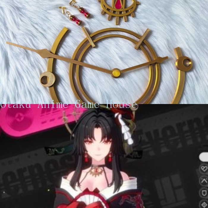 Cosplay Prop 3D Print - Neverness To Everness Hotori 3D Baskılı