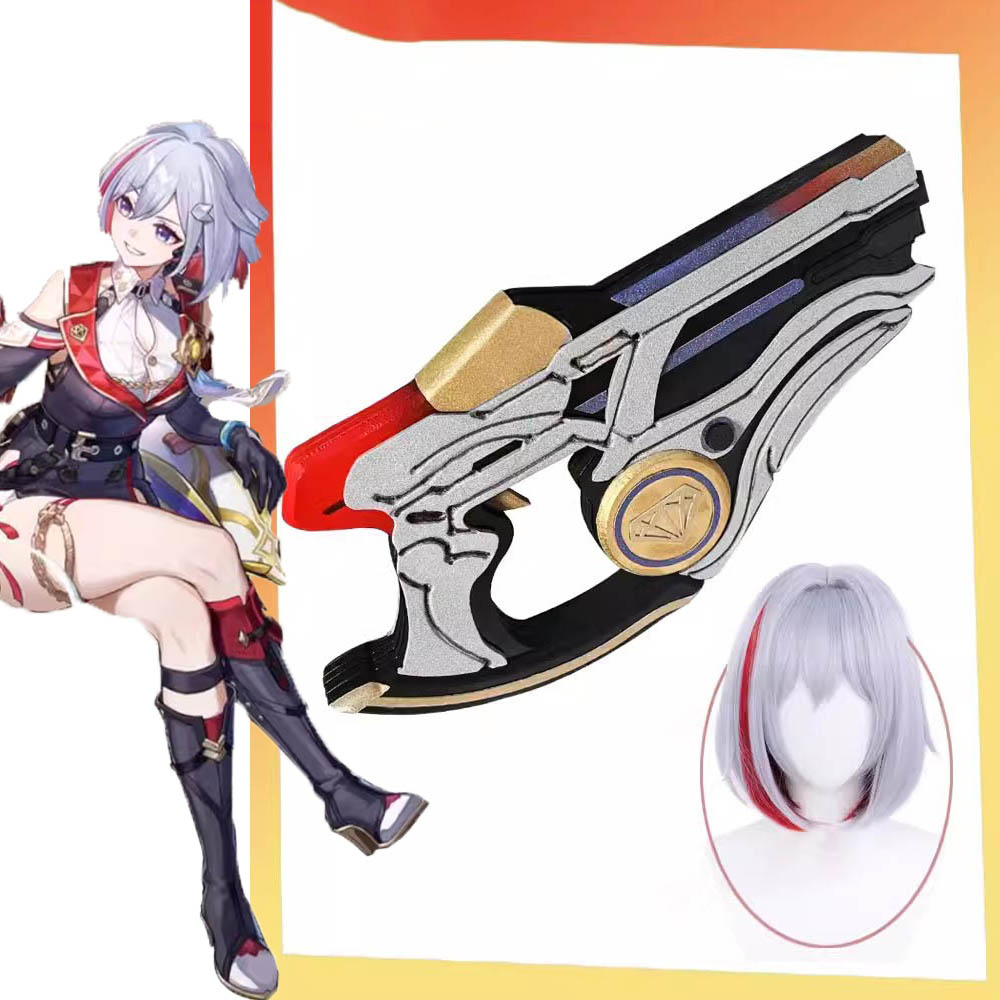 Anime oyunu Honkai yıldız ray  - Heat Gun Cosplay incelemesi ve fiyatı